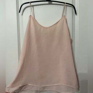 New York & Company Pink Sleeveless Camisole Top